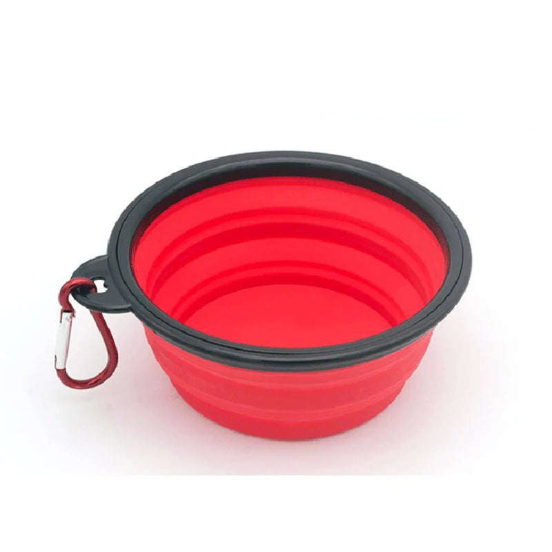 Portable Folding Silicone Dog Bow