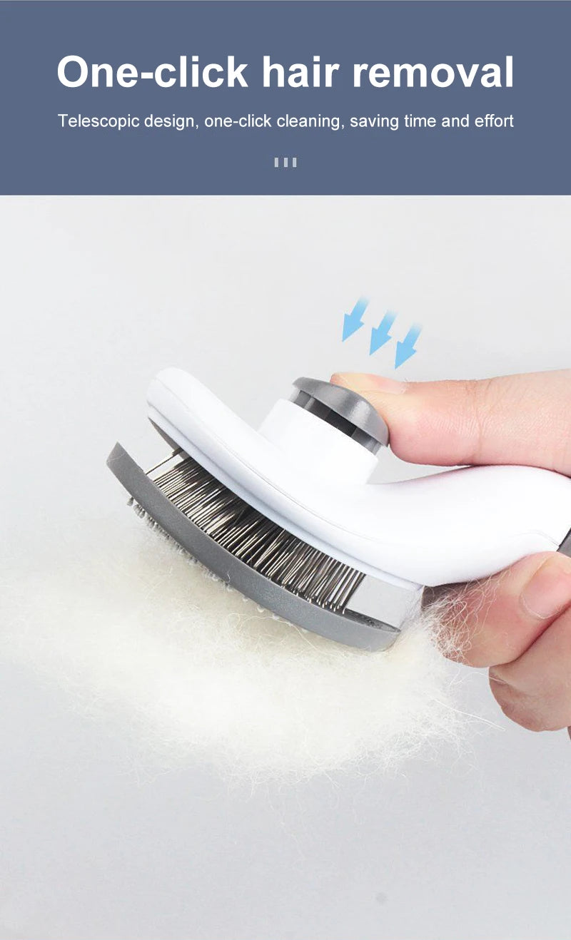 Self Cleaning Pet Grooming Brush