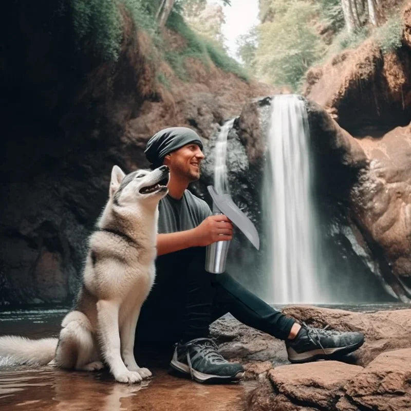 Stainless Steel Travel Water Bottle for Dogs
