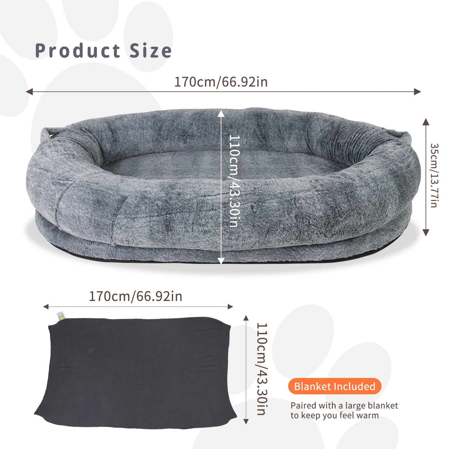 Luxury Pet Bed for You & Your Dog