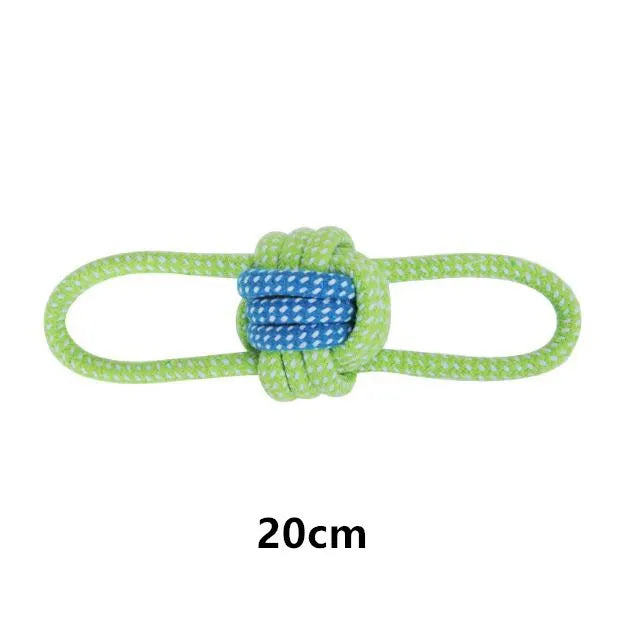 Interactive Rope Dog Toys – Durable Chew & Dental Play Toys
