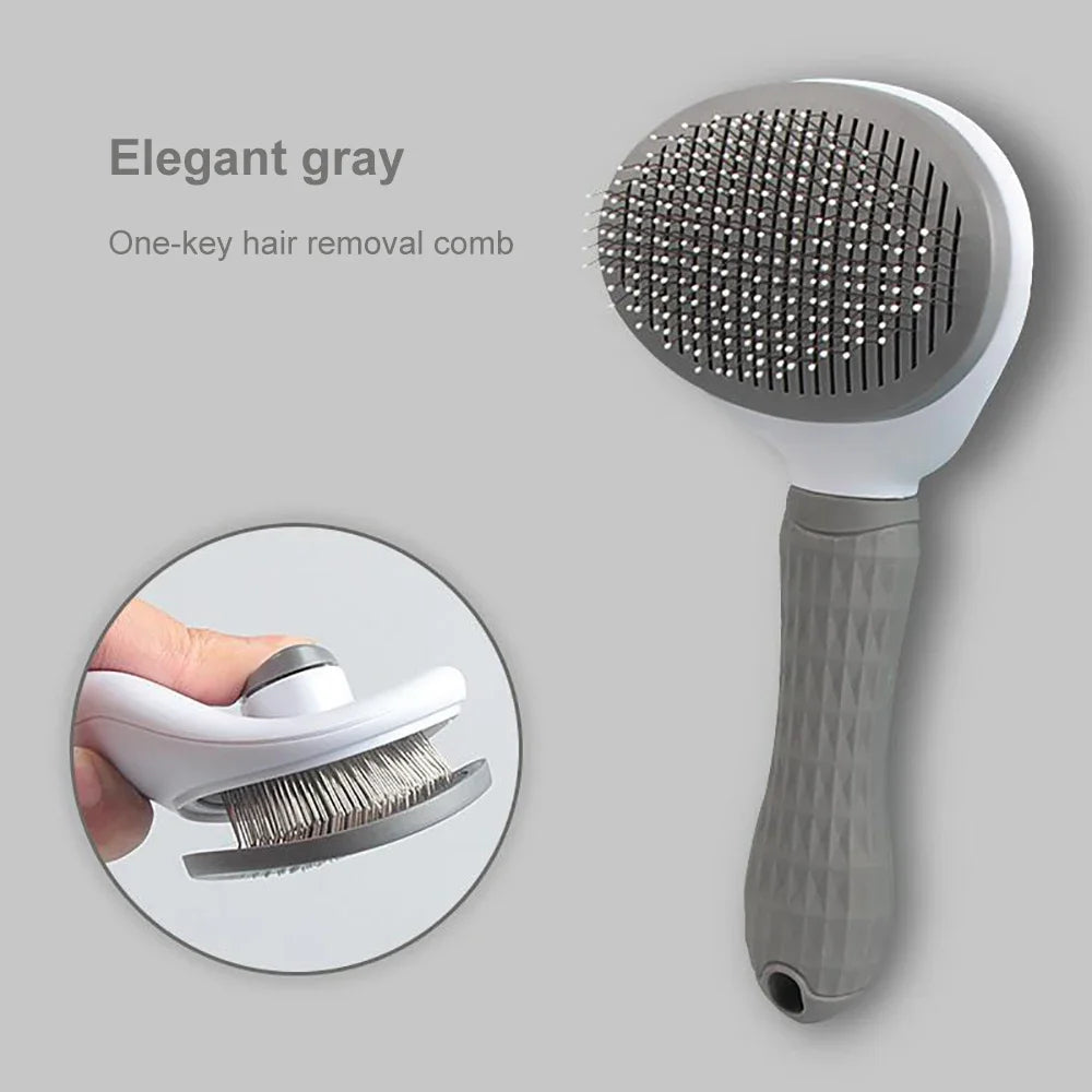 Self Cleaning Pet Grooming Brush