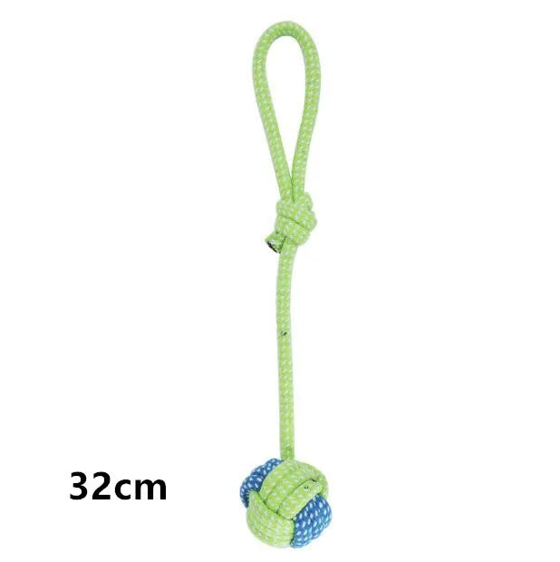 Interactive Rope Dog Toys – Durable Chew & Dental Play Toys