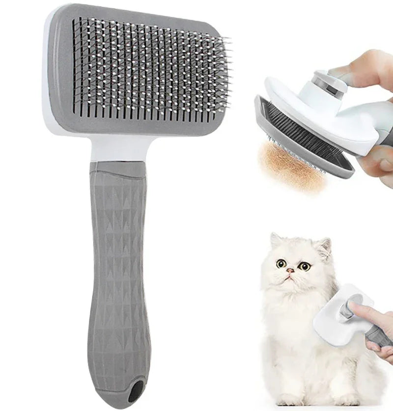 Self Cleaning Pet Grooming Brush