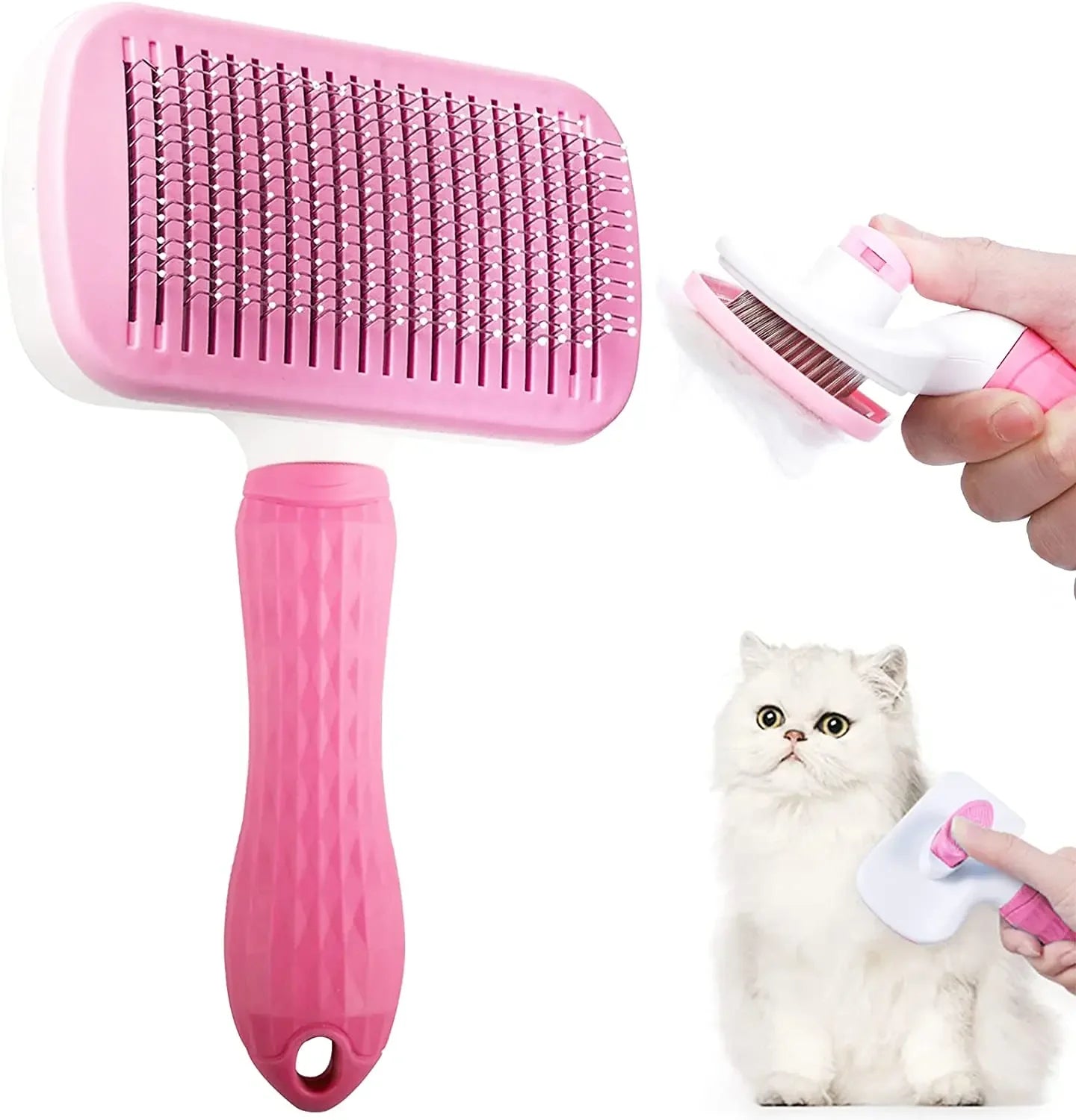 Self Cleaning Pet Grooming Brush