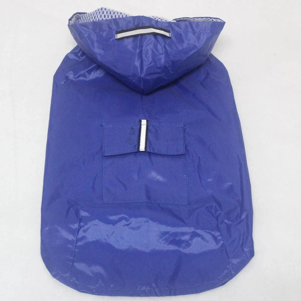 Stay Dry and Stylish: Waterproof Dog Raincoat for All Breeds!