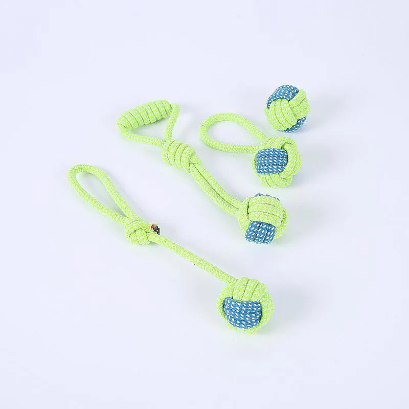 Interactive Rope Dog Toys – Durable Chew & Dental Play Toys