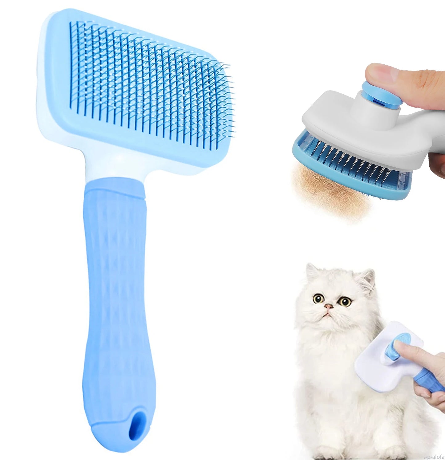 Self Cleaning Pet Grooming Brush