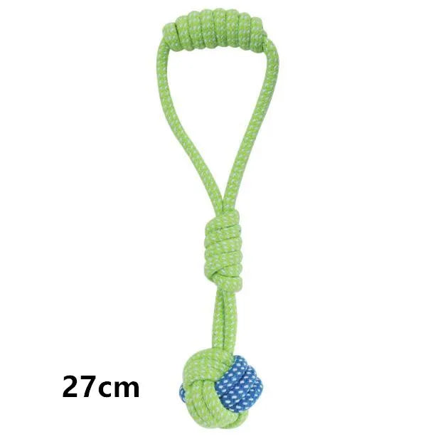 Interactive Rope Dog Toys – Durable Chew & Dental Play Toys