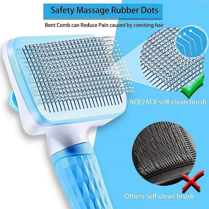 Self Cleaning Pet Grooming Brush