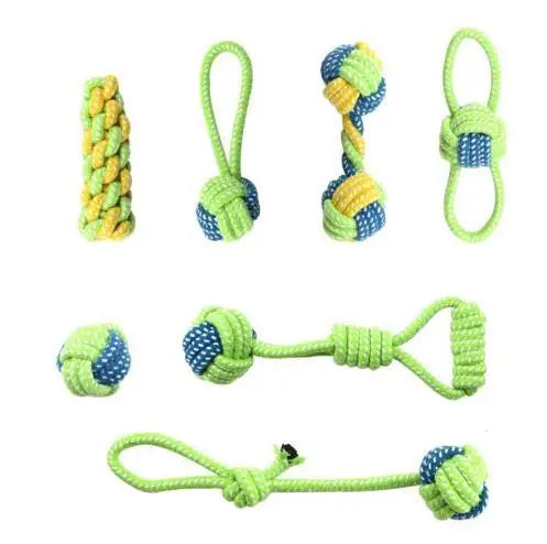 Interactive Rope Dog Toys – Durable Chew & Dental Play Toys