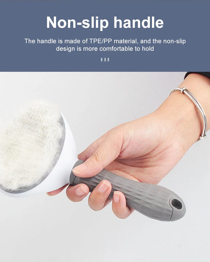 Self Cleaning Pet Grooming Brush