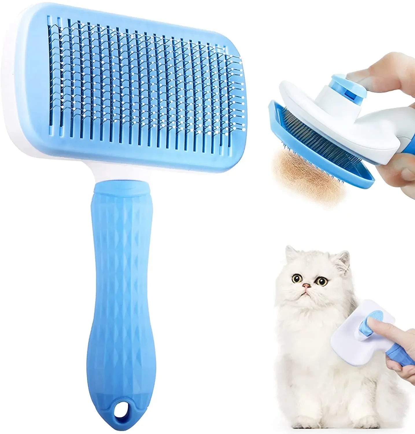 Self Cleaning Pet Grooming Brush