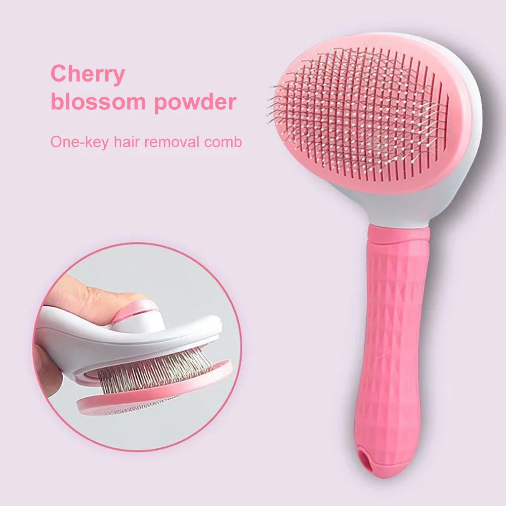 Self Cleaning Pet Grooming Brush