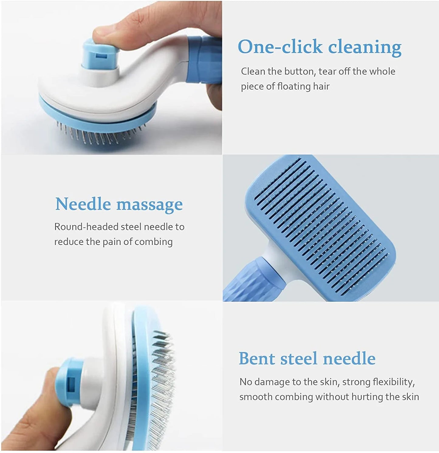 Self Cleaning Pet Grooming Brush